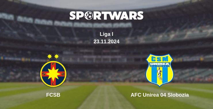 Where to watch the match FCSB - AFC Unirea 04 Slobozia