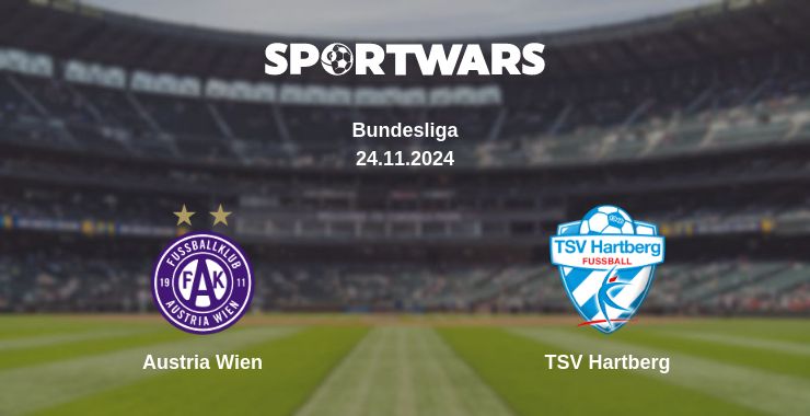 Where to watch the match Austria Wien - TSV Hartberg