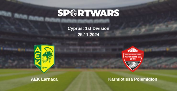 Where to watch the match AEK Larnaca - Karmiotissa Polemidion