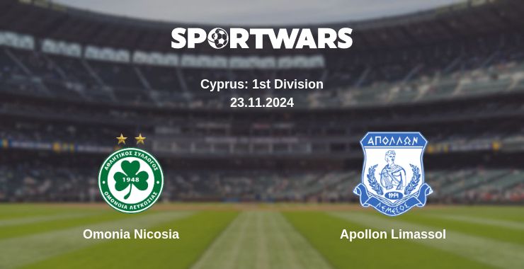 Where to watch the match Omonia Nicosia - Apollon Limassol