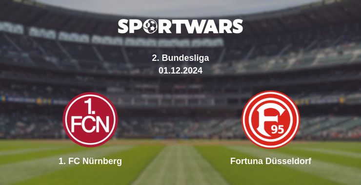 Where to watch the match 1. FC Nürnberg - Fortuna Düsseldorf