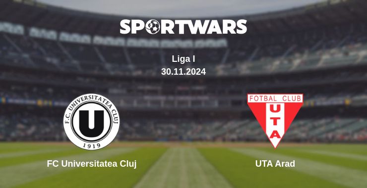 Where to watch the match FC Universitatea Cluj - UTA Arad