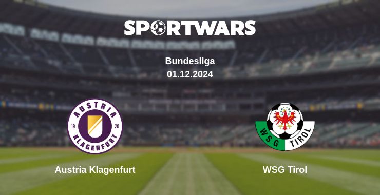 Where to watch the match Austria Klagenfurt - WSG Tirol