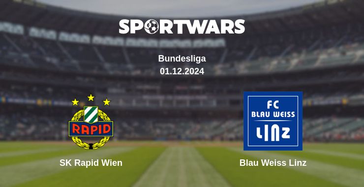 Where to watch the match SK Rapid Wien - Blau Weiss Linz