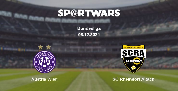 Where to watch the match Austria Wien - SC Rheindorf Altach