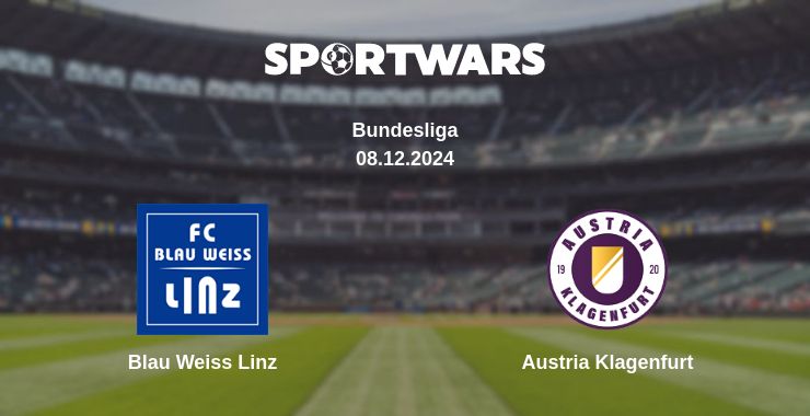 Where to watch the match Blau Weiss Linz - Austria Klagenfurt