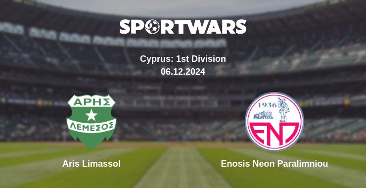 Where to watch the match Aris Limassol - Enosis Neon Paralimniou