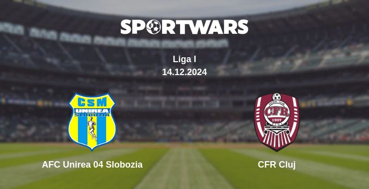 Where to watch the match AFC Unirea 04 Slobozia - CFR Cluj