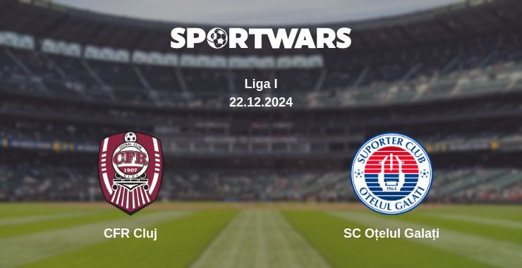 Where to watch the match CFR Cluj - SC Oțelul Galați