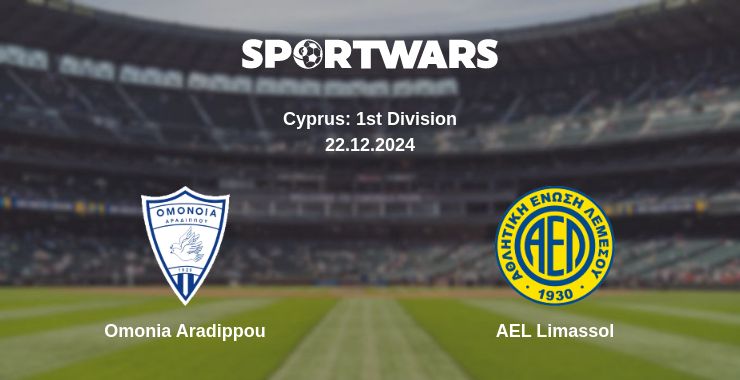 Where to watch the match Omonia Aradippou - AEL Limassol