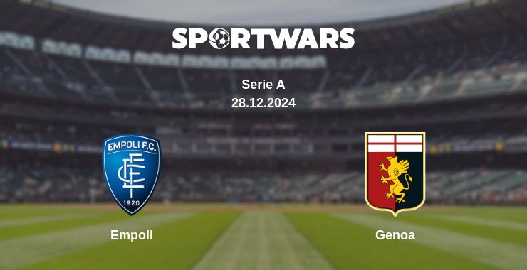 Where to watch the match Empoli - Genoa