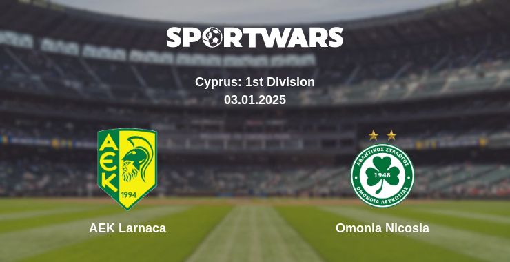 Where to watch the match AEK Larnaca - Omonia Nicosia