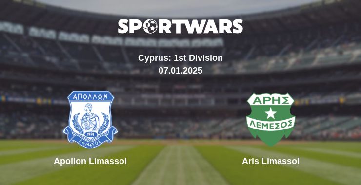 Where to watch the match Apollon Limassol - Aris Limassol