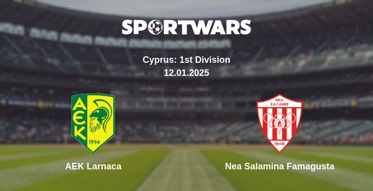 Where to watch the match AEK Larnaca - Nea Salamina Famagusta