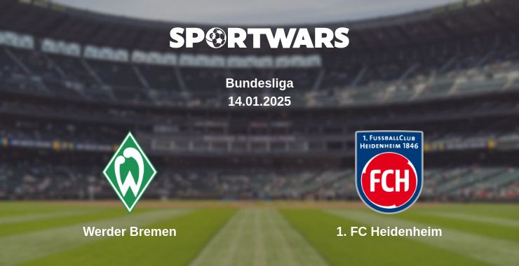 Where to watch the match Werder Bremen - 1. FC Heidenheim