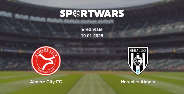 Where to watch the match Almere City FC - Heracles Almelo