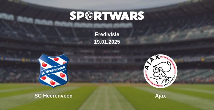 Where to watch the match SC Heerenveen - Ajax