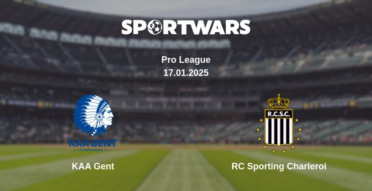 Where to watch the match KAA Gent - RC Sporting Charleroi