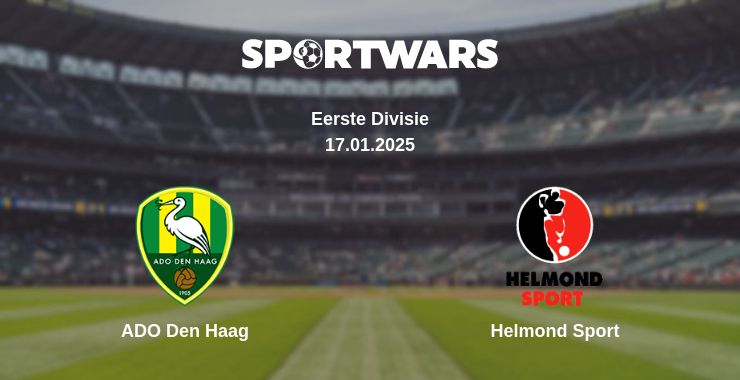 Where to watch the match ADO Den Haag - Helmond Sport