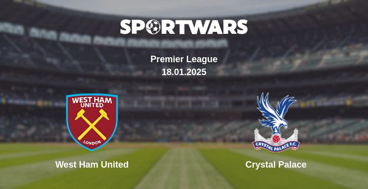 Where to watch the match West Ham United - Crystal Palace