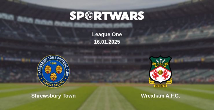 Where to watch the match Shrewsbury Town - Wrexham A.F.C.