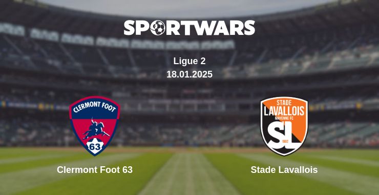 Where to watch the match Clermont Foot 63 - Stade Lavallois