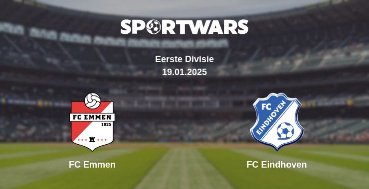 Where to watch the match FC Emmen - FC Eindhoven