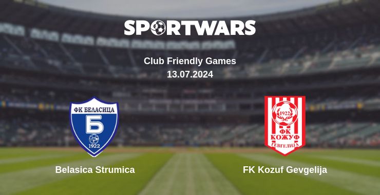 Where to watch the match Belasica Strumica - FK Kozuf Gevgelija