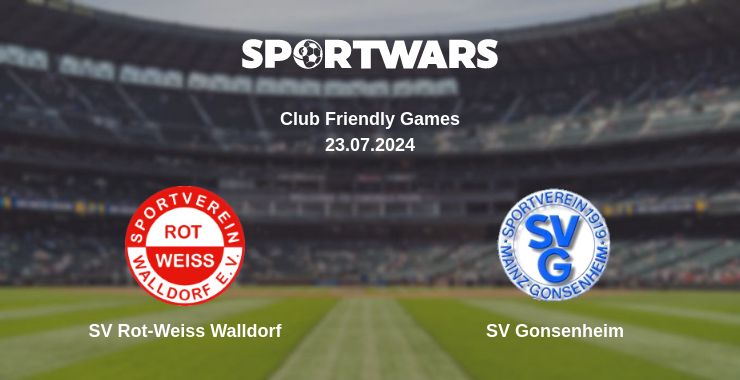 Where to watch the match SV Rot-Weiss Walldorf - SV Gonsenheim