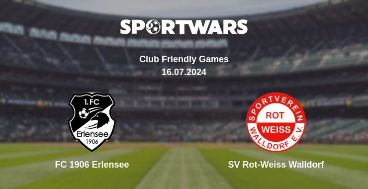 Where to watch the match FC 1906 Erlensee - SV Rot-Weiss Walldorf