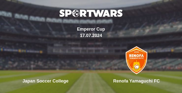 Where to watch the match Japan Soccer College - Renofa Yamaguchi FC