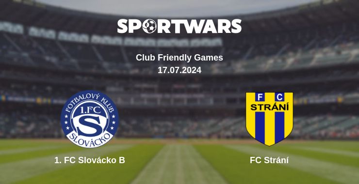 Where to watch the match 1. FC Slovácko B - FC Strání