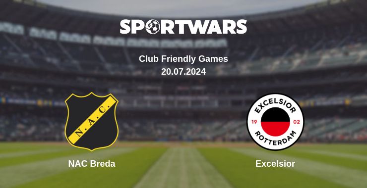 Where to watch the match NAC Breda - Excelsior