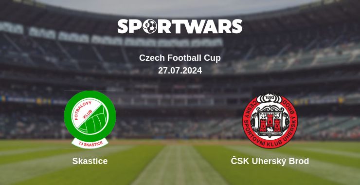 Where to watch the match Skastice - ČSK Uherský Brod