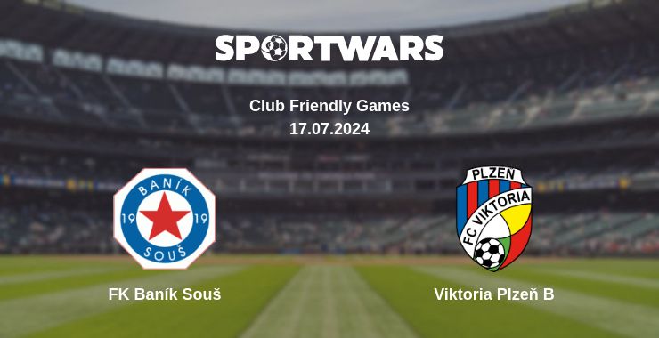 Where to watch the match FK Baník Souš - Viktoria Plzeň B