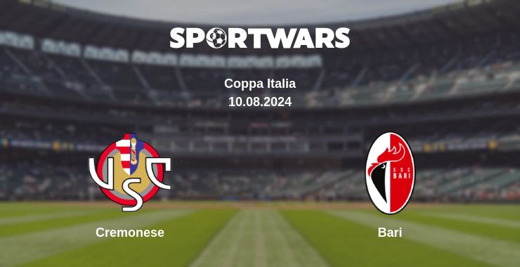 Where to watch the match Cremonese - Bari