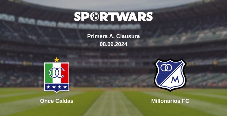 Where to watch the match Once Caldas - Millonarios FC