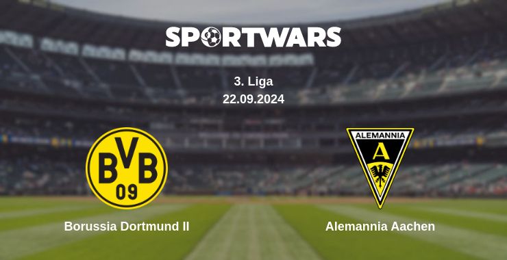 Where to watch the match Borussia Dortmund II - Alemannia Aachen