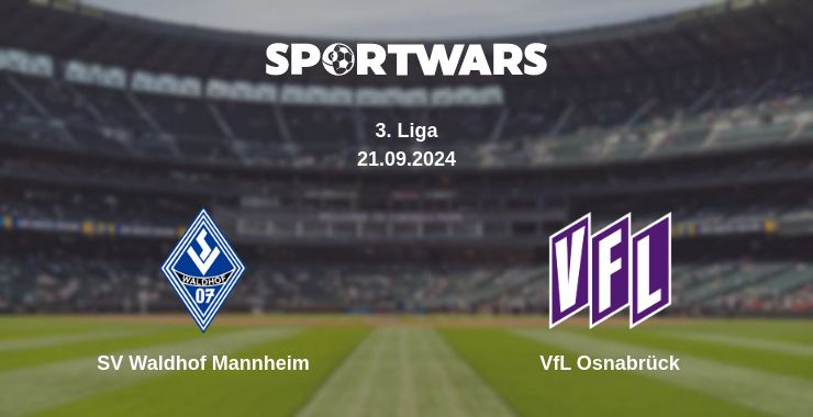 Where to watch the match SV Waldhof Mannheim - VfL Osnabrück