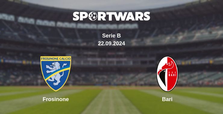 Where to watch the match Frosinone - Bari