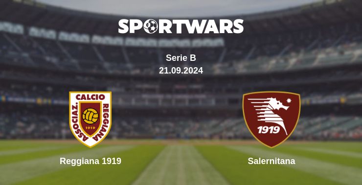 Where to watch the match Reggiana 1919 - Salernitana