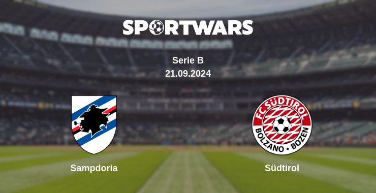 Where to watch the match Sampdoria - Südtirol