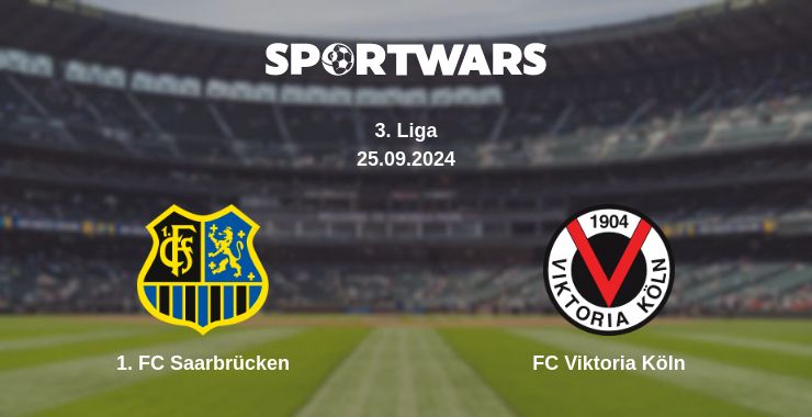 Where to watch the match 1. FC Saarbrücken - FC Viktoria Köln