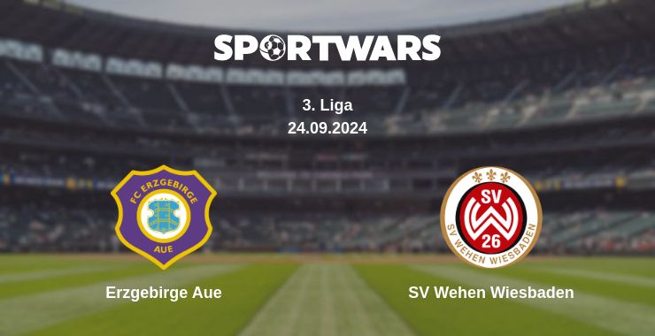 Where to watch the match Erzgebirge Aue - SV Wehen Wiesbaden