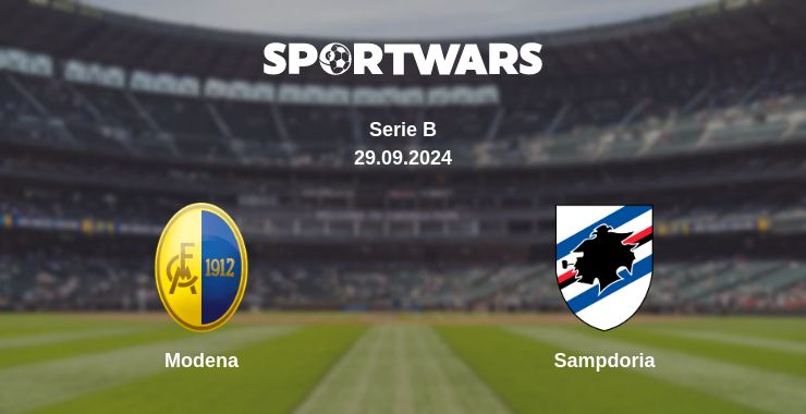 Where to watch the match Modena - Sampdoria