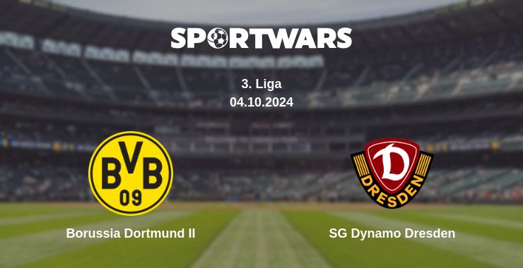 Where to watch the match Borussia Dortmund II - SG Dynamo Dresden