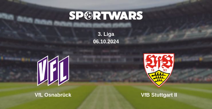 Where to watch the match VfL Osnabrück - VfB Stuttgart II