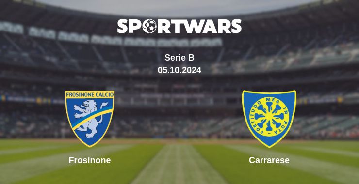 Where to watch the match Frosinone - Carrarese