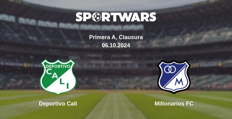 Where to watch the match Deportivo Cali - Millonarios FC