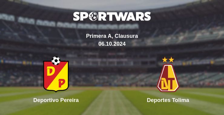 Where to watch the match Deportivo Pereira - Deportes Tolima